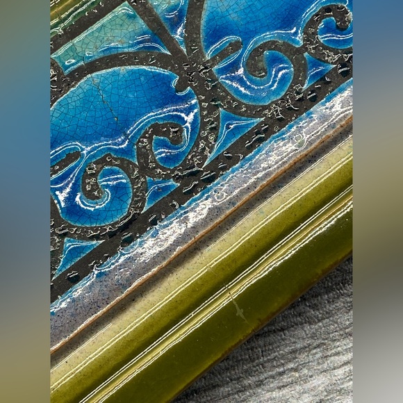 VTG Bitossi Aldo Londi Cigarette Cigar Storage Box W/Lid Mid Century Italy 5520 - Picture 16 of 16